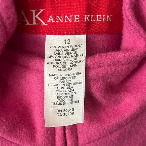 Pink Wool Blazer Jacket - Picture 4 of 5